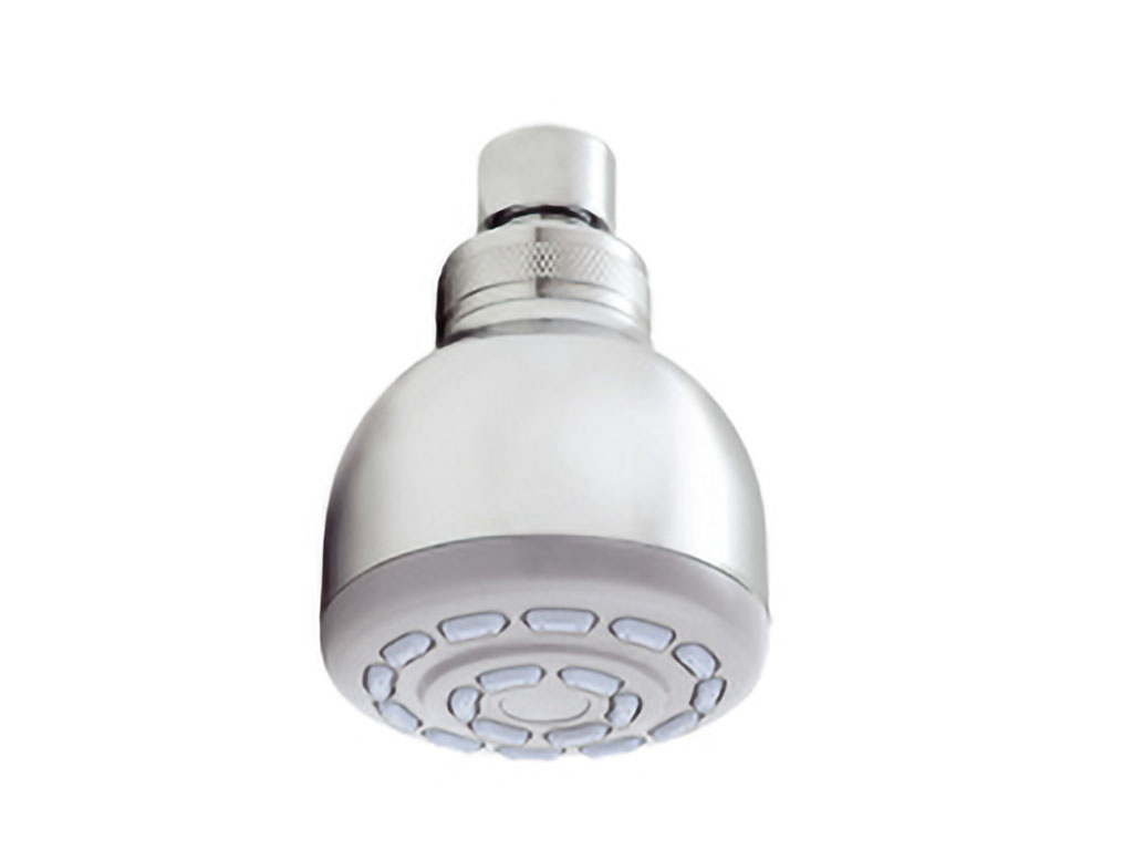 Rounded shower head
