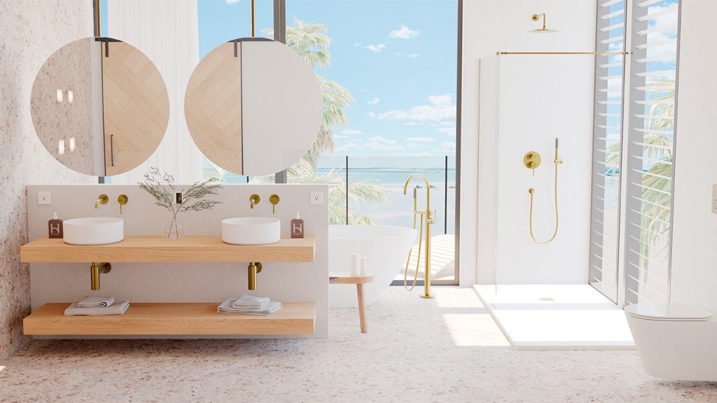 Rounded countertop basin 903348 