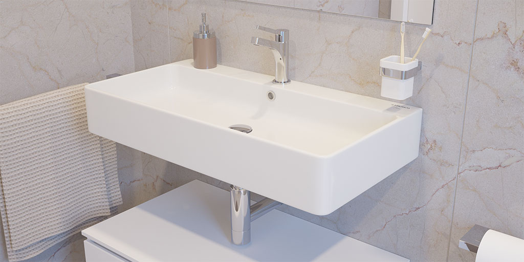 Wall hung basin 903384 