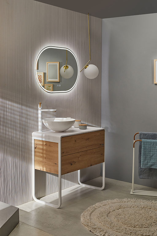 2 drawers bath cabinet 903945 