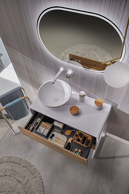 2 drawers bath cabinet 903966 