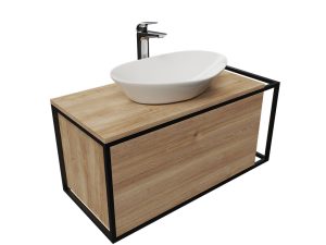 1 drawer bath cabinet