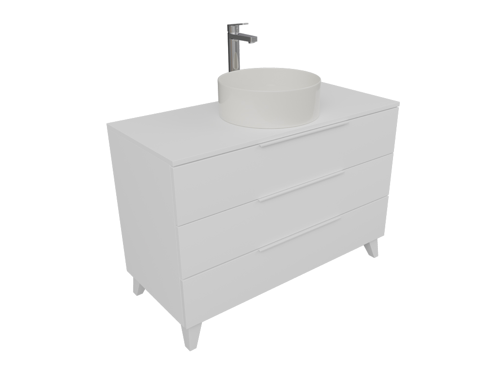 3 drawers bath cabinet with legs 904338 