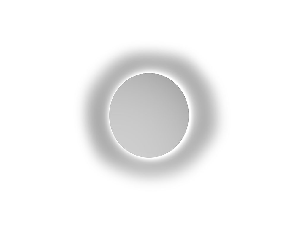 Backlit led mirror
