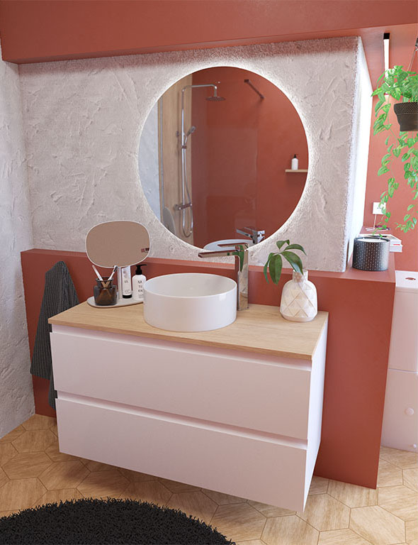 Backlit led mirror 904491 