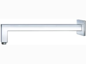 Horizontal shower arm