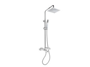 Thermostatic shower system