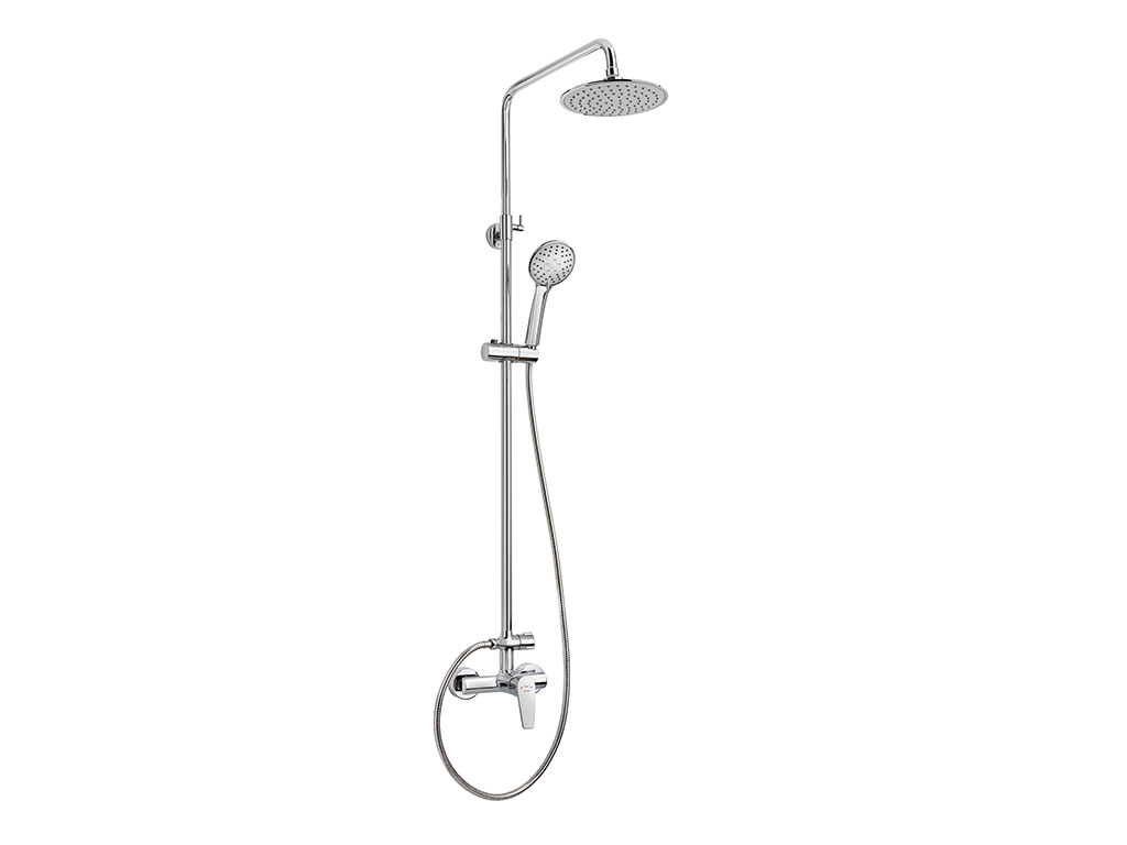 Single lever shower system