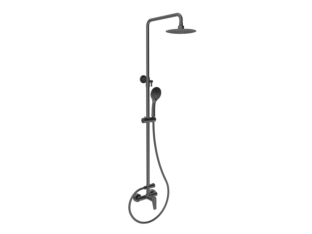 Single lever shower system