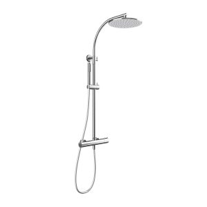 Thermostatic shower system