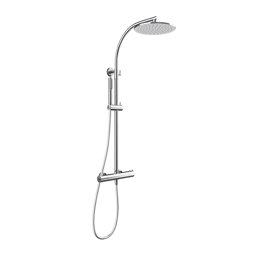 Thermostatic shower system