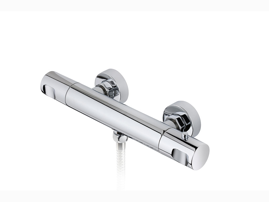 Thermostatic shower mixer