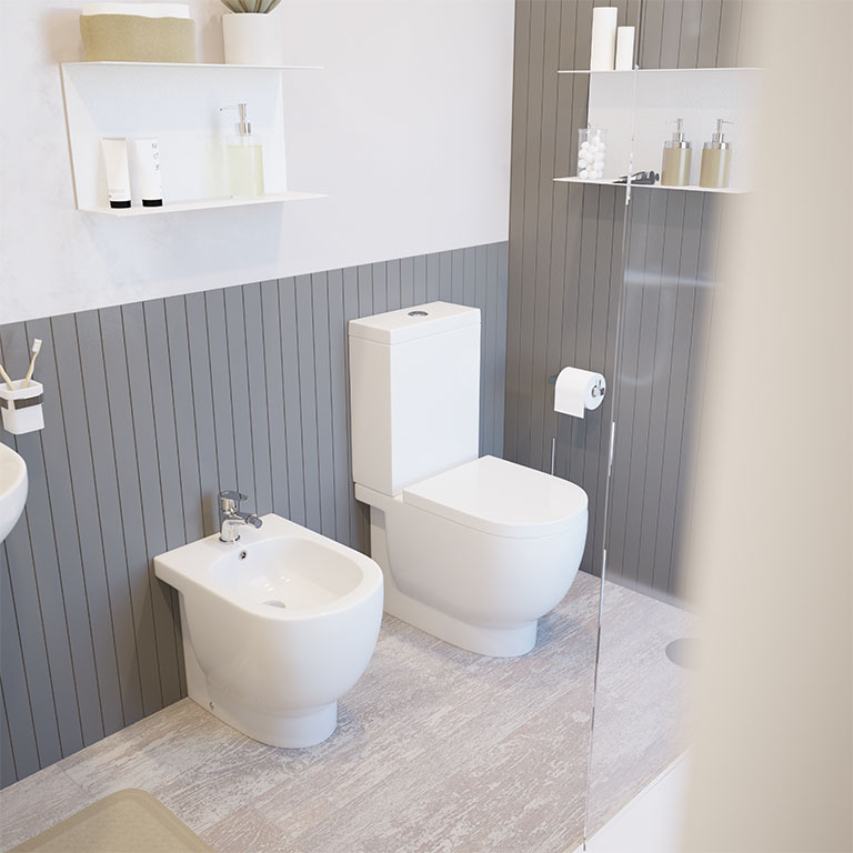 Btw floor bidet 894377 