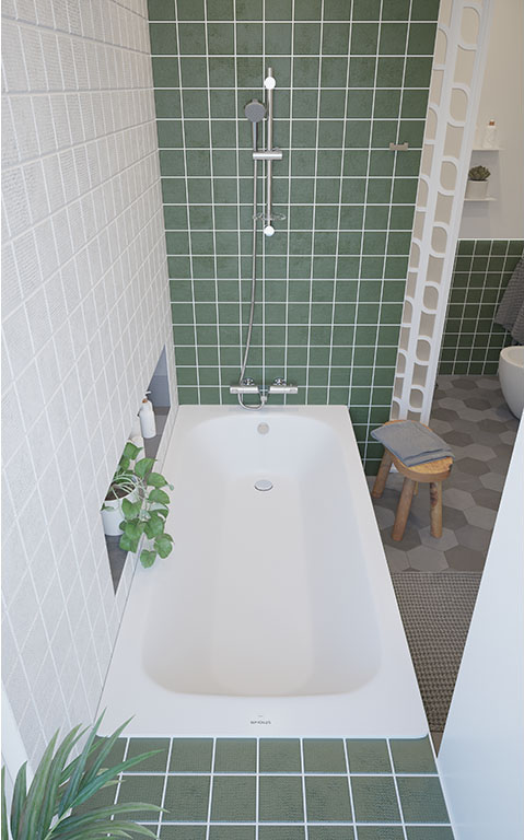 Bañera de encastre 895027 