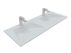 Lavabo integrado doble