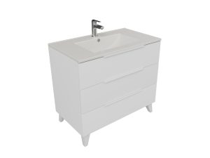 Mueble de 3 cajones con patas