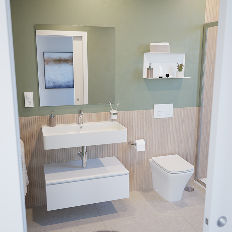 Mueble de 1 cajón 895879 