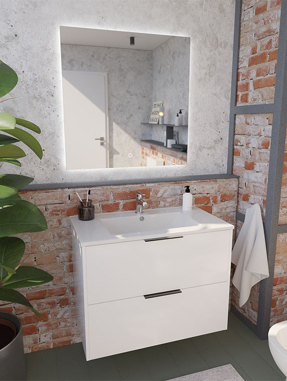 Backlit led mirror 895957 