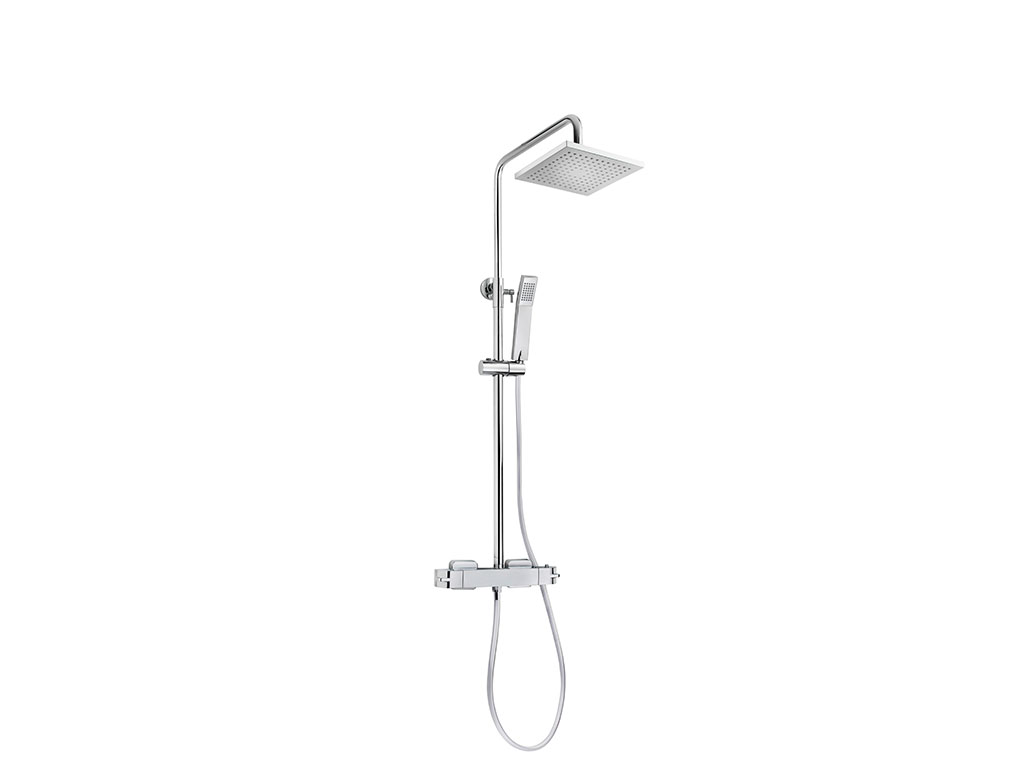 Thermostatic shower system