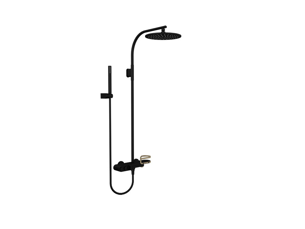 Single lever shower system