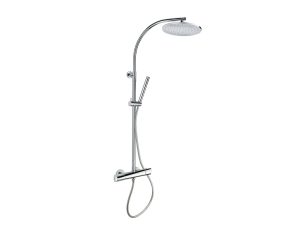 Thermostatic shower system