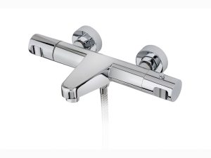 Thermostatic bath shower mixer