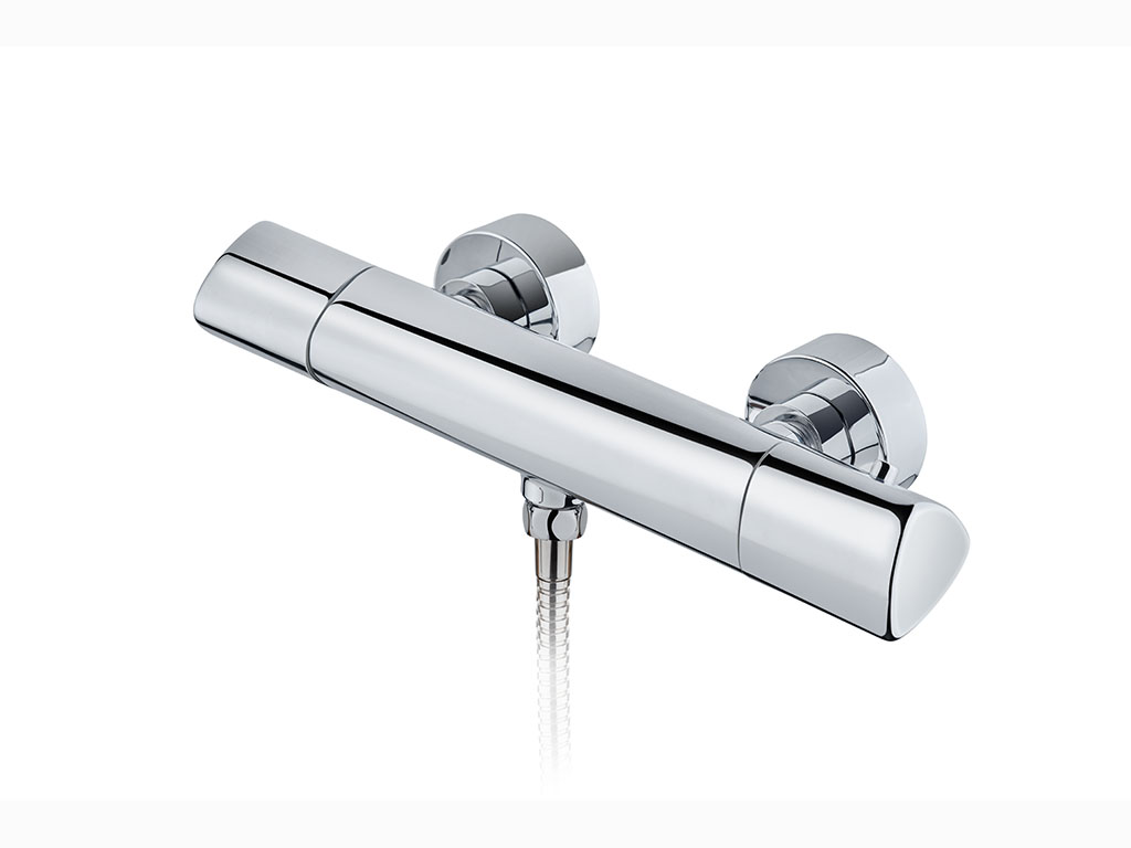 Thermostatic shower mixer