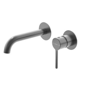 Wall-mounted washbasin mixer