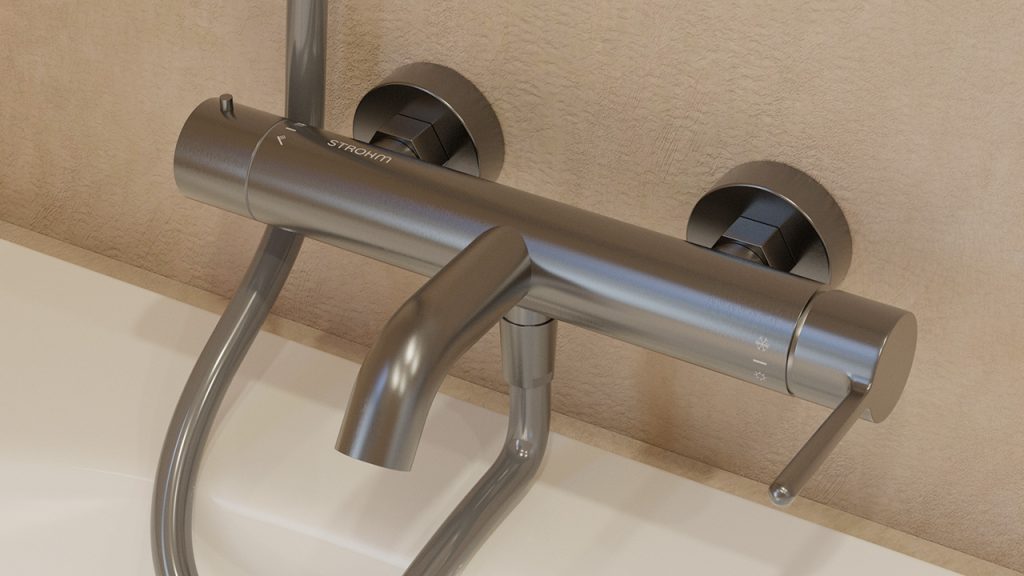 Bath shower mixer 906018 
