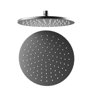 Rounded shower head