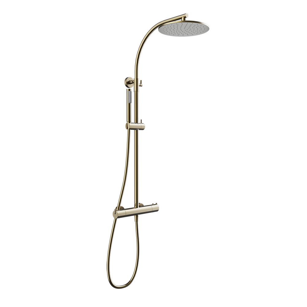 Thermostatic shower system