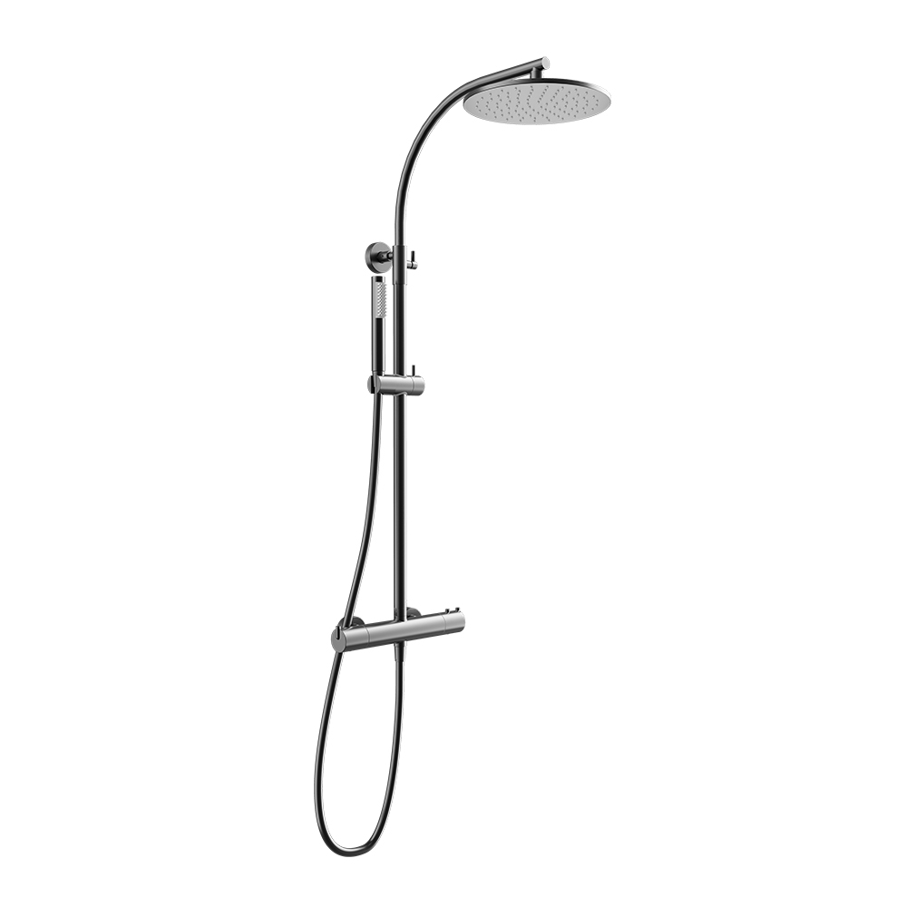 Thermostatic shower system