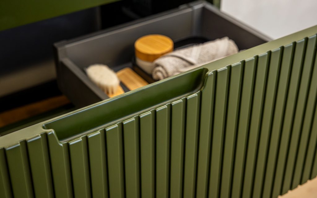 2 drawers bath cabinet 906525 