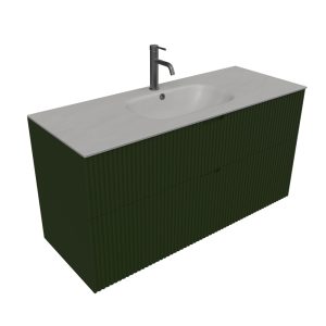 2 drawers bath cabinet