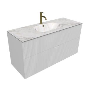 2 drawers bath cabinet