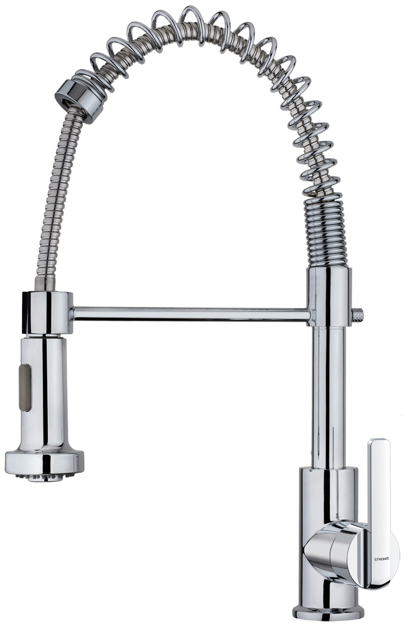 High spout kitchen mixer