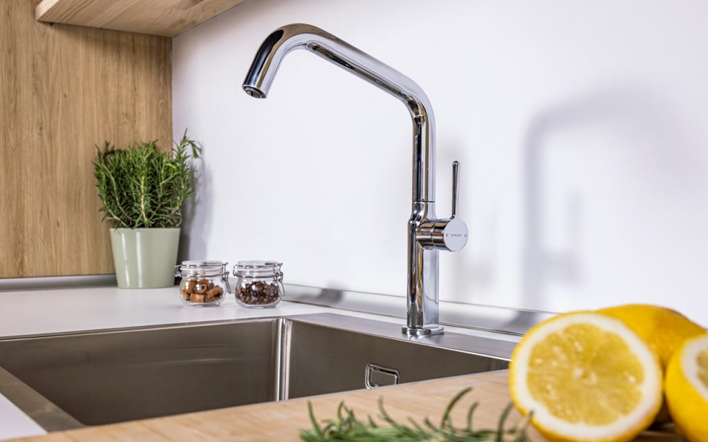 High spout kitchen mixer 906876 