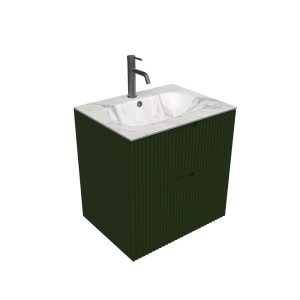 2 drawers bath cabinet