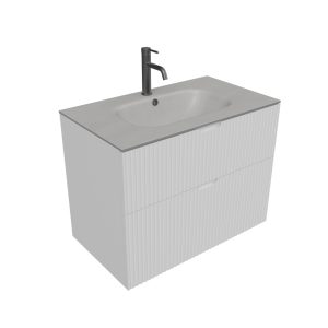 2 drawers bath cabinet