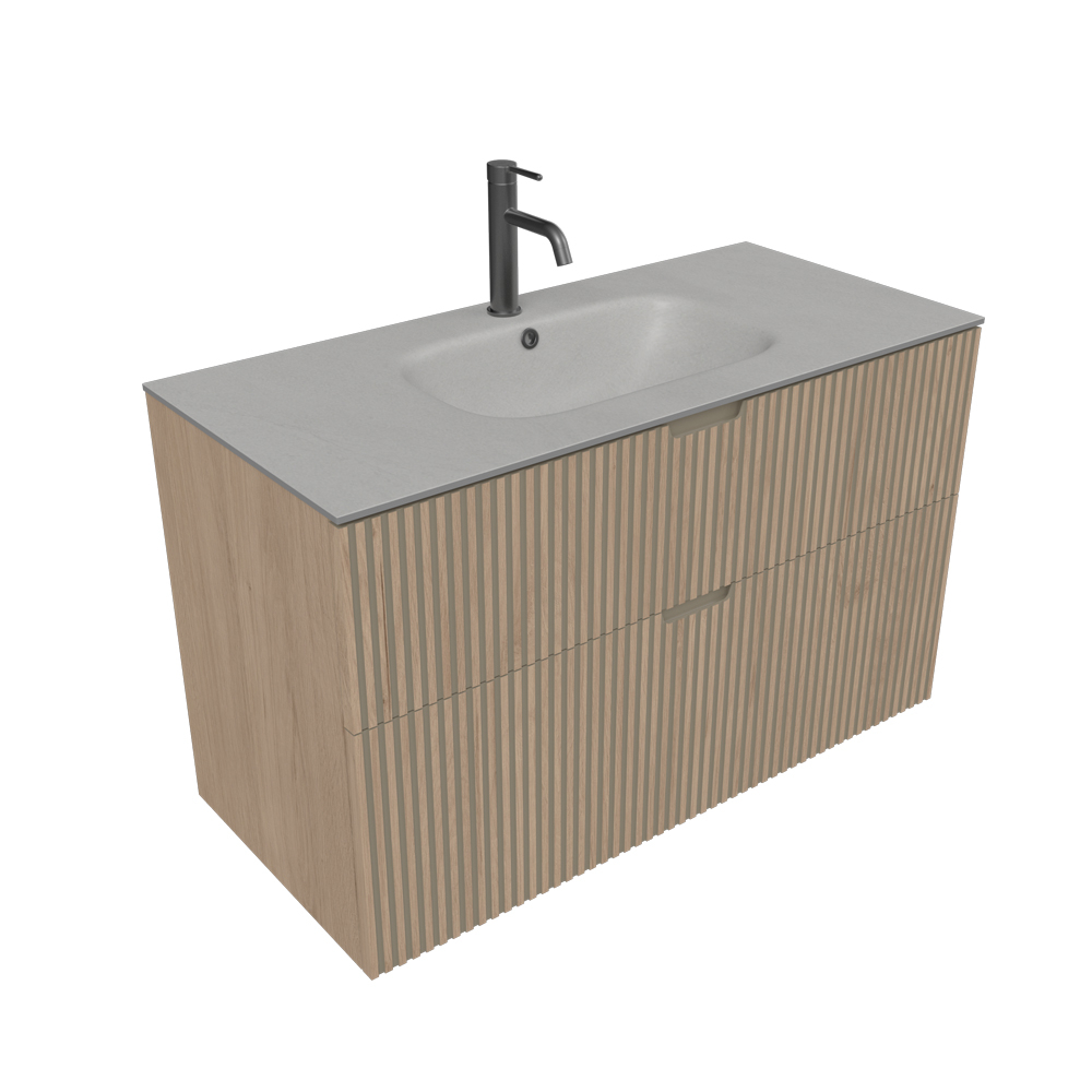 2 drawers bath cabinet 907043 