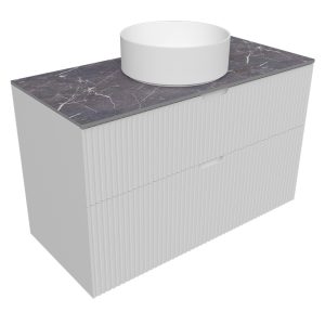 2 drawers bath cabinet