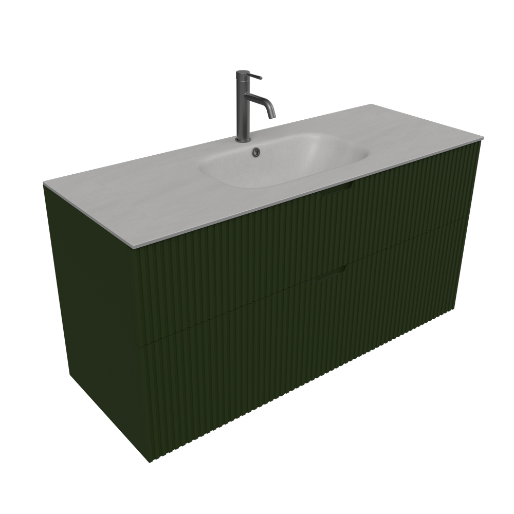 2 drawers bath cabinet 907090 
